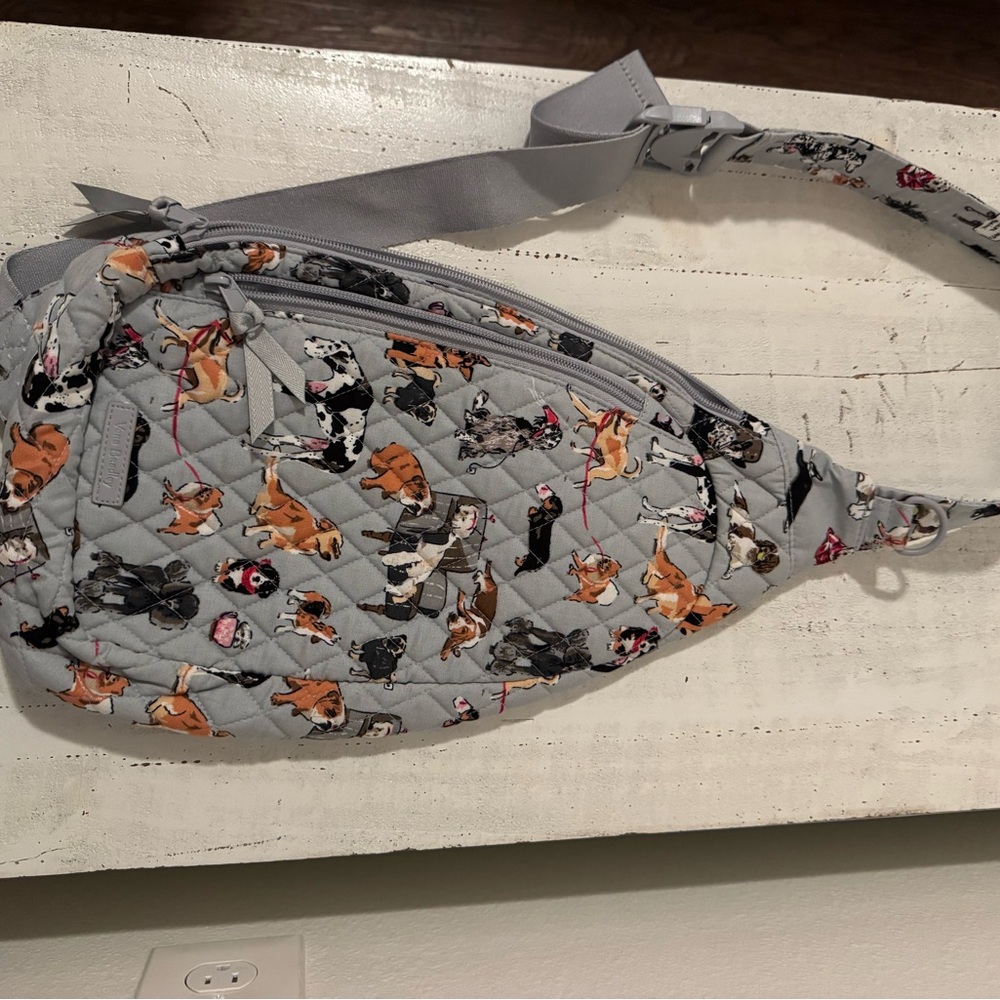 Vera Bradley “Dog Show” Sling Bag Crossbody